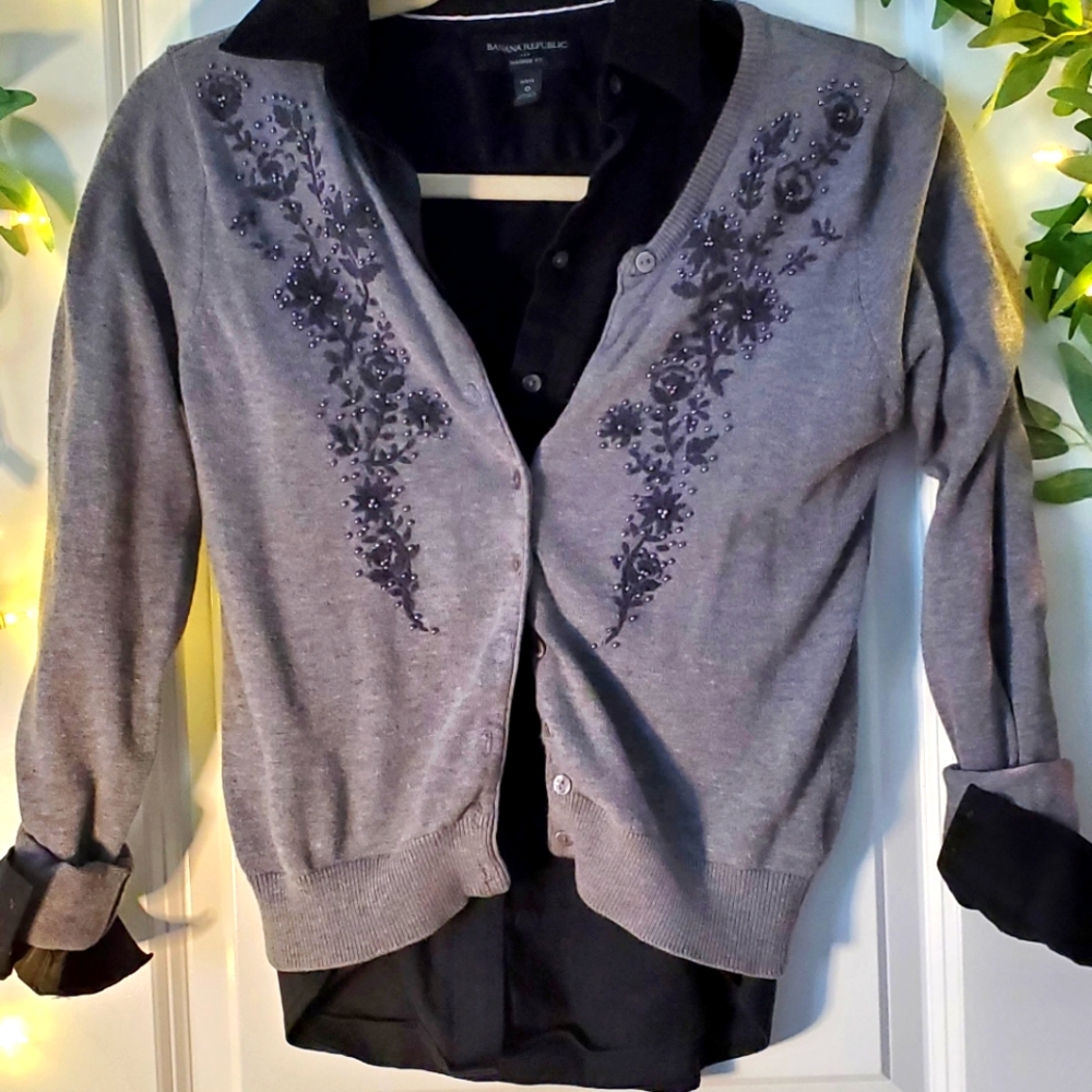 Heritage 1981 Embroidered Cardigan Size M
